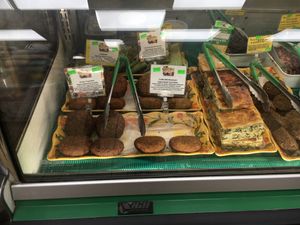 Prepared items at The Health Nuts - Broadway in New York City