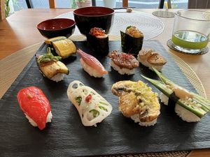   at VEGGIE SUSHI JAPAN - ヴィーガン寿司専門店 in Tokyo