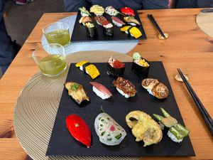   at VEGGIE SUSHI JAPAN - ヴィーガン寿司専門店 in Tokyo