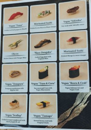  at VEGGIE SUSHI JAPAN - ヴィーガン寿司専門店 in Tokyo