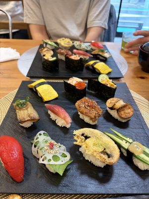   at VEGGIE SUSHI JAPAN - ヴィーガン寿司専門店 in Tokyo