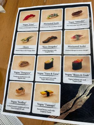   at VEGGIE SUSHI JAPAN - ヴィーガン寿司専門店 in Tokyo