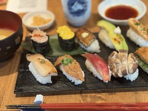   at VEGGIE SUSHI JAPAN - ヴィーガン寿司専門店 in Tokyo