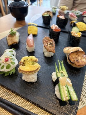   at VEGGIE SUSHI JAPAN - ヴィーガン寿司専門店 in Tokyo