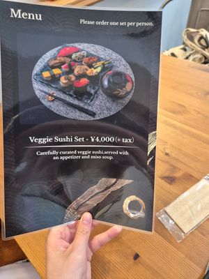  at VEGGIE SUSHI JAPAN - ヴィーガン寿司専門店 in Tokyo