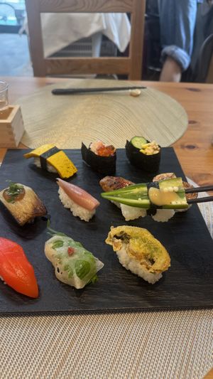   at VEGGIE SUSHI JAPAN - ヴィーガン寿司専門店 in Tokyo