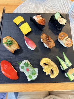  at VEGGIE SUSHI JAPAN - ヴィーガン寿司専門店 in Tokyo