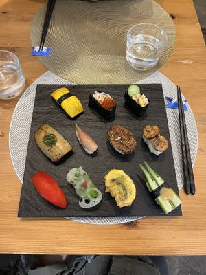   at VEGGIE SUSHI JAPAN - ヴィーガン寿司専門店 in Tokyo