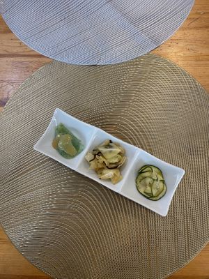 Appetizer  at VEGGIE SUSHI JAPAN - ヴィーガン寿司専門店 in Tokyo