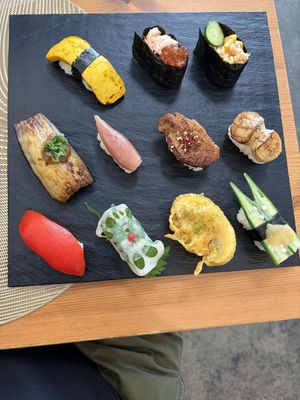   at VEGGIE SUSHI JAPAN - ヴィーガン寿司専門店 in Tokyo