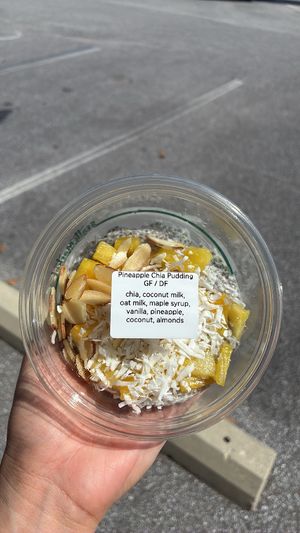Pineapple chia pudding   at good day, darling in Pensacola