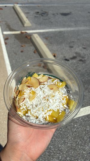 Pineapple chia pudding   at good day, darling in Pensacola