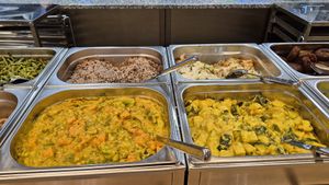 Warm dishes at Restavracija Jamuna in Ljubljana