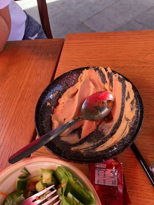 חומוס at Cafe Optimi in Eilat