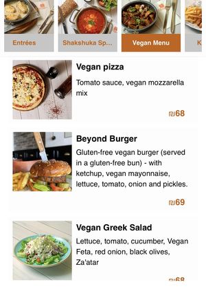   at Cafe Optimi in Eilat