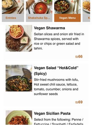   at Cafe Optimi in Eilat