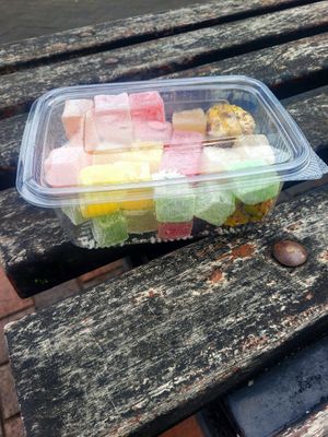 Vegan Turkish Delight (Mixed Box). at The Field of Olives in England
