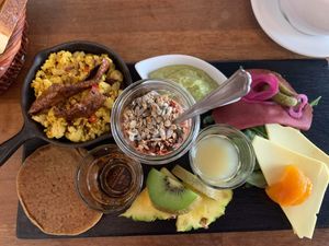 Vegan brunch at Cafe Luna in Aalborg