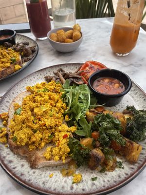 Side of hash browns   at The Skinny Kitchen - West End in Ibiza