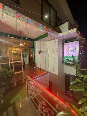 Outside ambiance. at The Old Vegan Central in Kathmandu