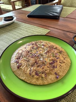   at The Old Vegan Central in Kathmandu