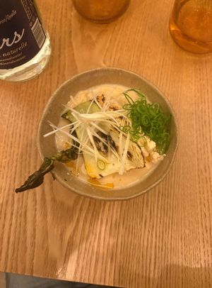 Vegan ramen with silky tofu at Aokamo in Lille