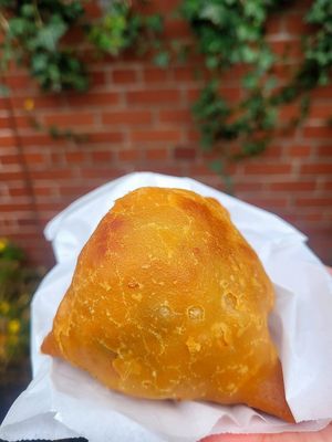 Samosa. at Deluxe Snacks in Rugby
