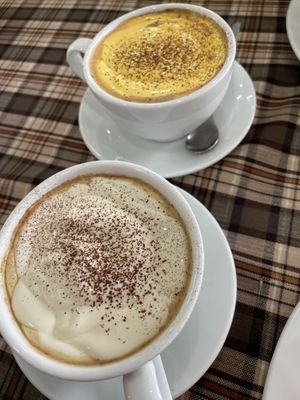 Veganer Egg Coffee und Veganer Salt coffee   at LIN VEGAN RESTAURANT & COFFEE in Hải Phòng