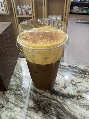 Egg(less) coffee woth oat milkk  at LIN VEGAN RESTAURANT & COFFEE in Hải Phòng