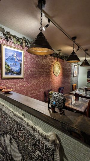 Interior at Annam Restaurant in Tokyo