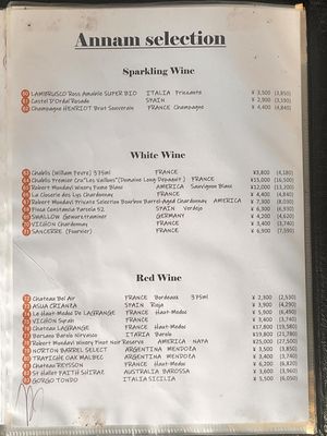  at Annam Restaurant in Tokyo