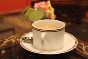 Indian Tea at Annam Restaurant in Tokyo