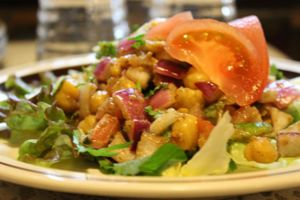 Mixed Vegetable Salad at Annam Restaurant in Tokyo