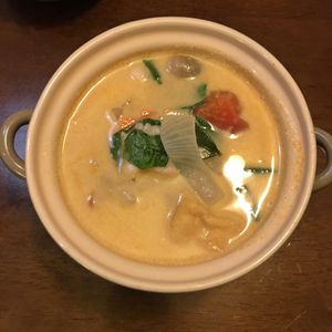 Coconut soup at Kay Vegan Bistro in Ho Chi Minh City