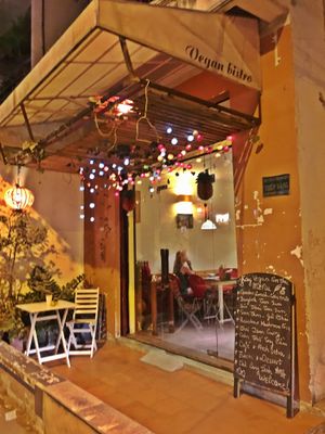 Entrance at Kay Vegan Bistro in Ho Chi Minh City