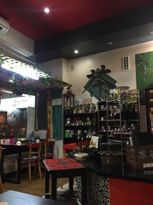 Very cute inside!! at Liena's Kitchen in Daylesford