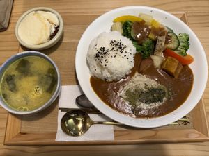 Basil Green Curry  at Shu He Vegan 蔬禾飯店台南蔬食 in Tainan