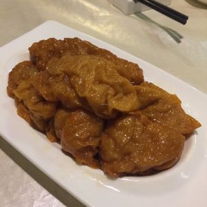Sour Seitan (Wheat Gluten) at Green Veggie - Sheung Wan in Hong Kong Island