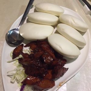 Char Siu Bun (BBQ Pork Bun) at Green Veggie - Sheung Wan in Hong Kong Island