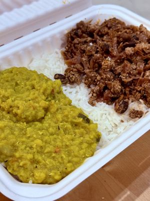 Curry dish  at Sri Mantra Restaurant & Boutique  (aka CeyoLanka Family) in Louisville