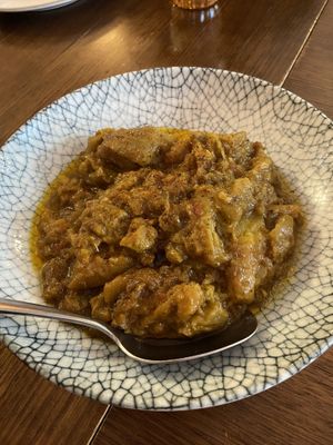 Their signature eggplant (amazing!!)  at Parwana Afghan Kitchen in Torrensville