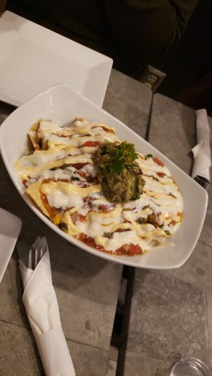 Nachos! at The Vegetable Hunter Cafe and Boutique Brewery in Harrisburg