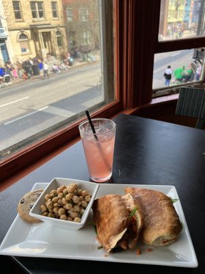 Bahn mi   at The Vegetable Hunter Cafe and Boutique Brewery in Harrisburg