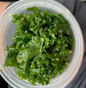 Kale Salad  at The Vegetable Hunter Cafe and Boutique Brewery in Harrisburg