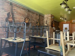 Upstairs  at The Vegetable Hunter Cafe and Boutique Brewery in Harrisburg