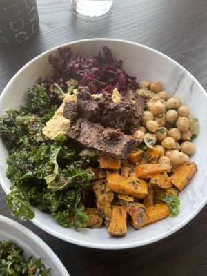 Superfood Bowl  at The Vegetable Hunter Cafe and Boutique Brewery in Harrisburg