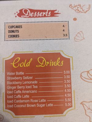 Menu at The Vegetable Hunter Cafe and Boutique Brewery in Harrisburg