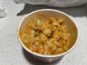 Mac-n-cheez  at The Vegetable Hunter Cafe and Boutique Brewery in Harrisburg