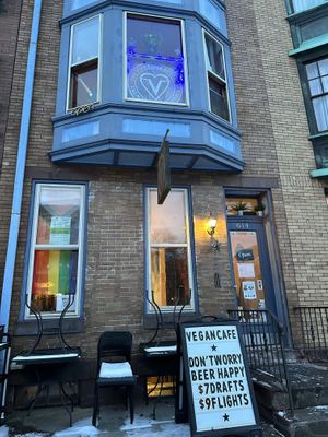   at The Vegetable Hunter Cafe and Boutique Brewery in Harrisburg