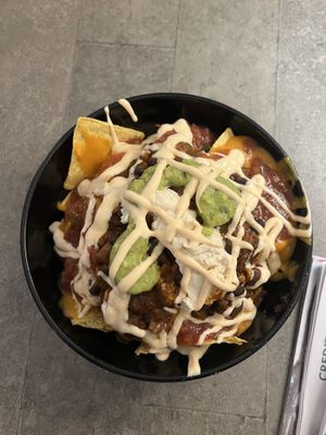 Smothered Nachos   at The Vegetable Hunter Cafe and Boutique Brewery in Harrisburg